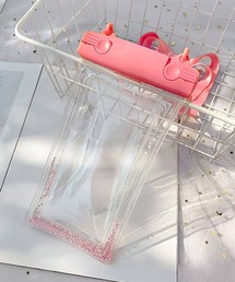 Cinderella（シンデレラ）の「防水ケース スマホ防水ケース 防水ポーチ プール 海水浴 海 水中撮影 IPX8 オーロラ ビーズ グリッター クリア 防水 スマホケース 完全防水 水深30m 高等科99% ビニール製 オーロラカラー クリアケース シュノーケリング ダイビング 水遊び アウトドア キャンプ フェス 雨天 スマホ（その他）」