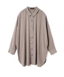mizuiro ind T/Rワイドチュニックシャツ