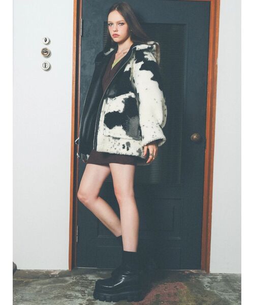 EVRIS(エヴリス)の「ストレッチフィットプラットフォームブーツ(ブーツ・レディース・ブラック/その他1・SMALL/MEDIUM/LARGE)」の7枚目の写真