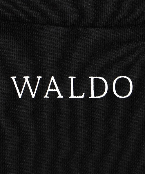 WALDO(ウォルド)の「布帛ヘムドッキングロングスリーブTシャツ(Tシャツ/カットソー・レディース・ブラック/オフホワイト・FREE)」の22枚目の写真