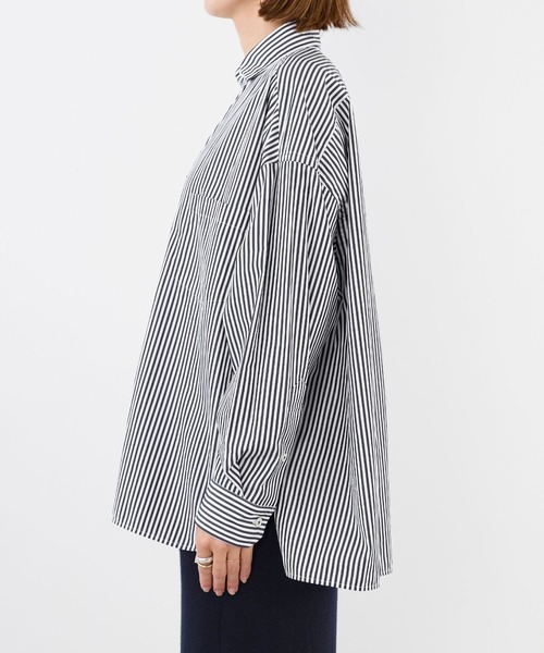 TICCA(ティッカ)の「【TICCA】スクエアビッグストライプシャツ(シャツ/ブラウス・レディース・ホワイト×ブラック・1)」の11枚目の写真