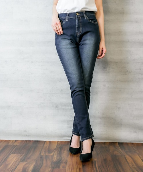 ElegChic(エレグシック)の「美脚スキニーパンツ(その他パンツ・レディース・ブルー系その他2/ネイビー系/カーキ/ホワイト系その他/チャコールグレー/ブルー系その他/ブラック/ベージュ系その他/ブルー/カーキ系/グレー系その他/ダークネイビー/ホワイト系その他2/ベージュ/ライトブルー/ネイビー系1/ブラック系その他/ネイビー・L/M/XXL/XL/4L)」の18枚目の写真