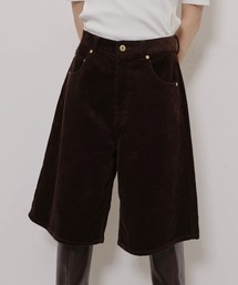 コーデュロイハーフパンツ