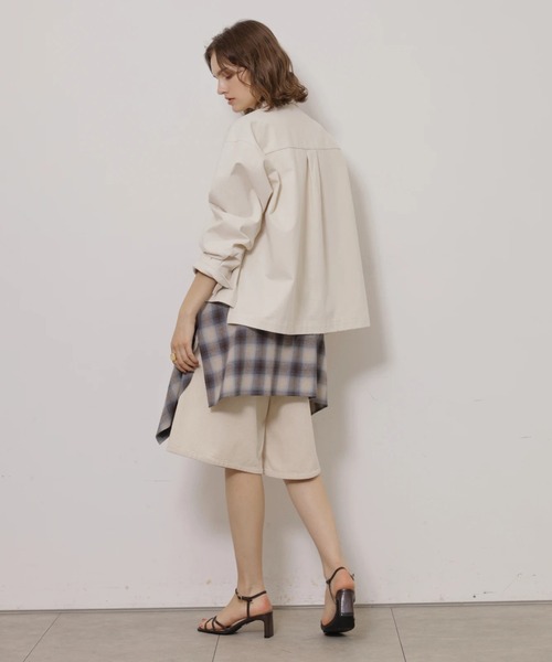 CADUNE(カデュネ)の「コーデュロイハーフパンツ(その他パンツ・レディース・オフホワイト/ブラウン・38/36)」の3枚目の写真