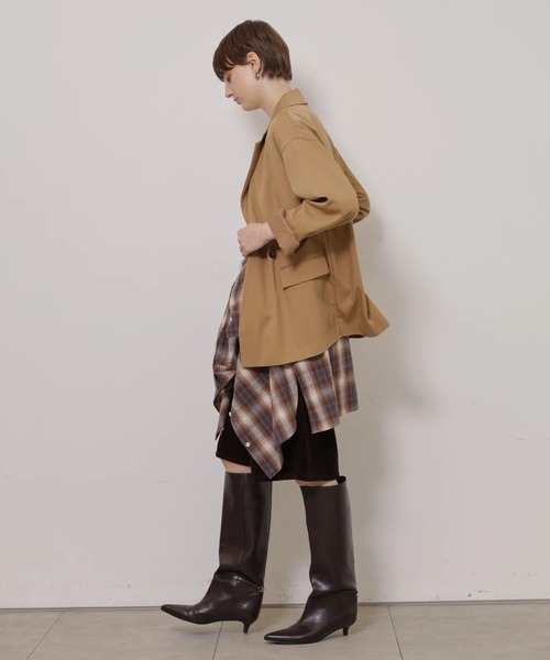 CADUNE(カデュネ)の「コーデュロイハーフパンツ(その他パンツ・レディース・オフホワイト/ブラウン・38/36)」の16枚目の写真