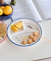 Fishs Eddy（フィッシュエディ）の「【FISHS EDDY(フィッシュエディ)】キャット仕切りランチプレート（食器）」
