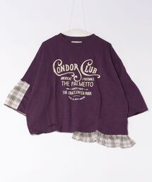 CUBE SUGAR | CUBE SUGAR/キューブシュガー 裾フリル リメイク風PO(Tシャツ/カットソー)