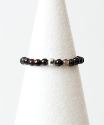 ［Terra］ブラックアゲート リング｜Black agate ring