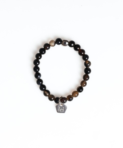Irise coffret（イリスコフレ）の「［Terra］ブラックアゲート リング｜Black agate ring（リング・レディース・ブラック・11号/13号/15号/17号/19号）」の3枚目の写真