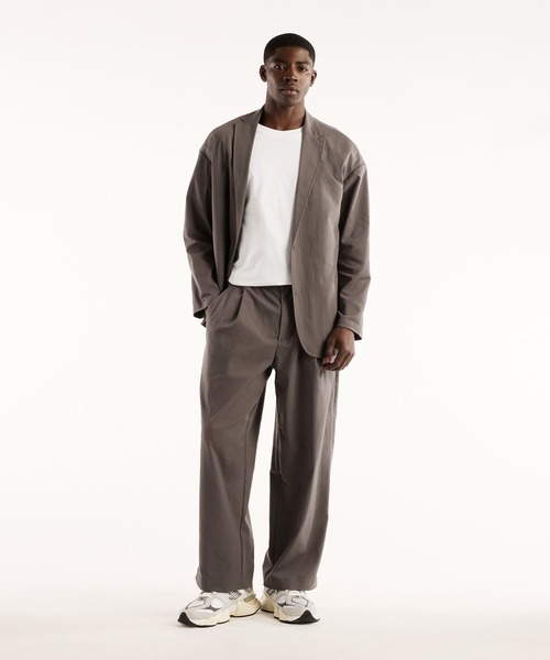 NEW BALANCE(ニューバランス)の「NB GREY ワイドパンツ(スラックス・メンズ・ブラック/ブルーグレー・SMALL/MEDIUM/LARGE/X-LARGE/XX-LARGE)」の14枚目の写真