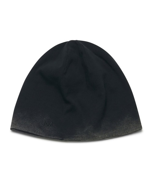 NOMANUAL(NOMANUAL)の「【NOMANUAL】WASHED SLASH BEANIE / 【ノーマニュアル】ウォッシュスラッシュビーニー(ニットキャップ/ビーニー・メンズ・ブラック・ONE SIZE)」の1枚目の写真