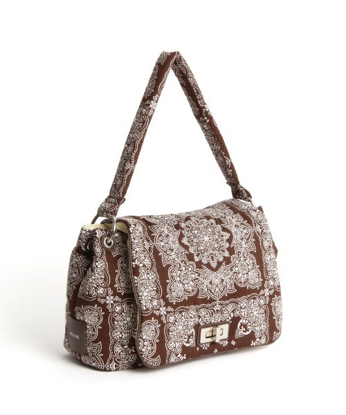 Beau're(ヴュレ)の「【BEAURE/ビュレ】ペイズリー柄 2WAYミニショルダー B-26353(ショルダーバッグ・レディース・ブラウン/ベージュ・FREE)」の10枚目の写真