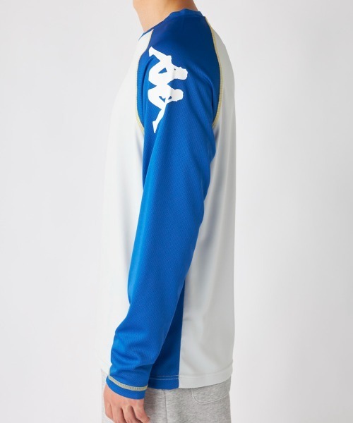 Kappa(カッパ)の「長袖Tシャツ織ステッチ×オミニ(Tシャツ/カットソー・メンズ・ブラック/ブルー・X-LARGE/MEDIUM/LARGE)」の11枚目の写真