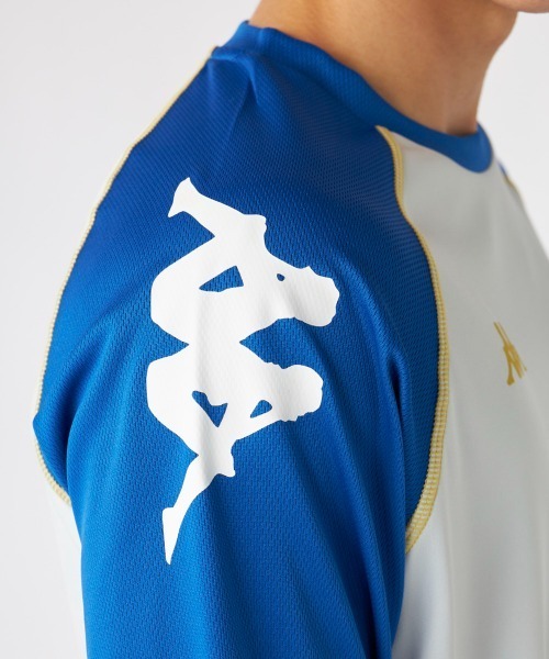 Kappa(カッパ)の「長袖Tシャツ織ステッチ×オミニ(Tシャツ/カットソー・メンズ・ブラック/ブルー・X-LARGE/MEDIUM/LARGE)」の14枚目の写真