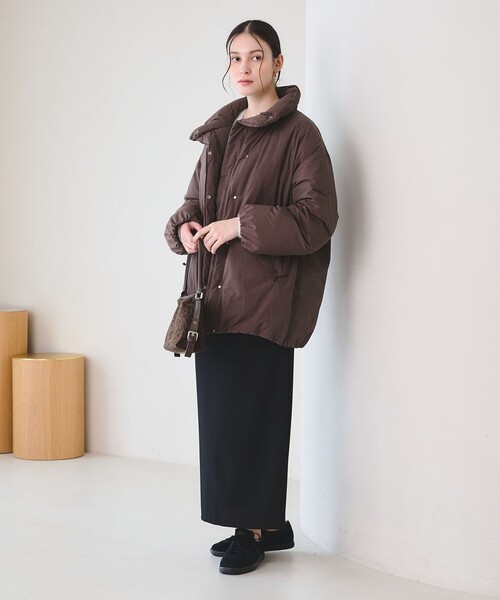 NANGA（ナンガ）の「【別注】＜NANGA＞ダウン ジャケット（ダウンジャケット/コート・レディース・ブラック/オフホワイト/ブラウン・FREE）」の12枚目の写真