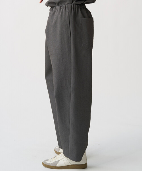 DANTON(ダントン)の「Women's Polyester Twill Easy Pants(その他パンツ・レディース・チャコール/グレイッシュベージュ/ブラック・36/38)」の5枚目の写真