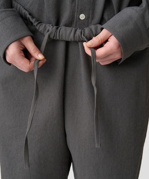 DANTON(ダントン)の「Women's Polyester Twill Easy Pants(その他パンツ・レディース・チャコール/グレイッシュベージュ/ブラック・36/38)」の7枚目の写真