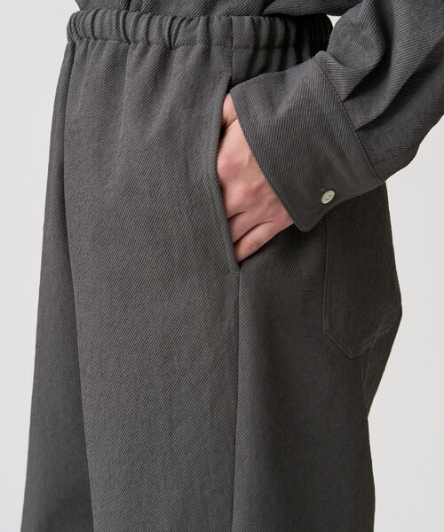 DANTON(ダントン)の「Women's Polyester Twill Easy Pants(その他パンツ・レディース・チャコール/グレイッシュベージュ/ブラック・36/38)」の8枚目の写真