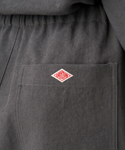 DANTON(ダントン)の「Women's Polyester Twill Easy Pants(その他パンツ・レディース・チャコール/グレイッシュベージュ/ブラック・36/38)」の9枚目の写真