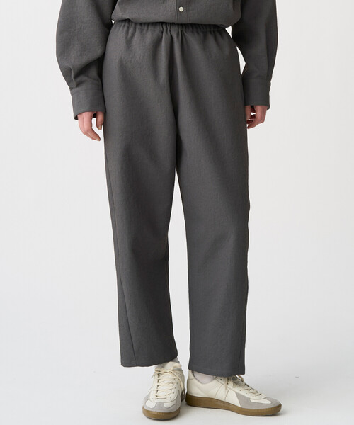 DANTON(ダントン)の「Women's Polyester Twill Easy Pants(その他パンツ・レディース・チャコール/グレイッシュベージュ/ブラック・36/38)」の1枚目の写真