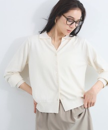 BARNYARDSTORM / ソフトタッチポロカーデ【WEB限定カラー】ハンドウォッシャブル