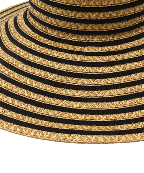 FIGARO Paris(フィガロパリ)の「ERIC JAVITS ストライプ HAT(ハット・レディース・ブラック系その他・FREE)」の7枚目の写真