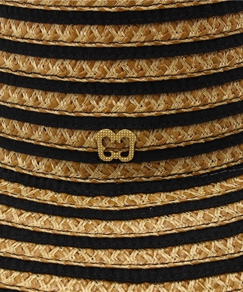 FIGARO Paris(フィガロパリ)の「ERIC JAVITS ストライプ HAT(ハット・レディース・ブラック系その他・FREE)」の8枚目の写真