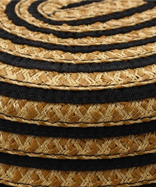 FIGARO Paris(フィガロパリ)の「ERIC JAVITS ストライプ HAT(ハット・レディース・ブラック系その他・FREE)」の2枚目の写真