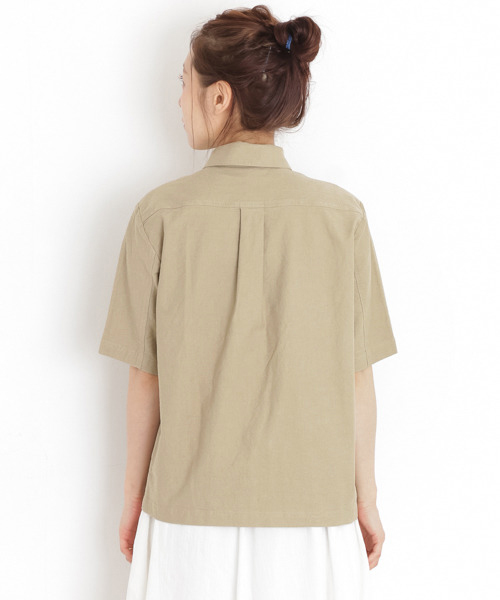 URBAN RESEARCH Sonny Label（アーバンリサーチサニーレーベル）の「Sonny Label  サファリシャツジャケット（シャツ/ブラウス・レディース・ベージュ/カーキ・FREE）」の12枚目の写真