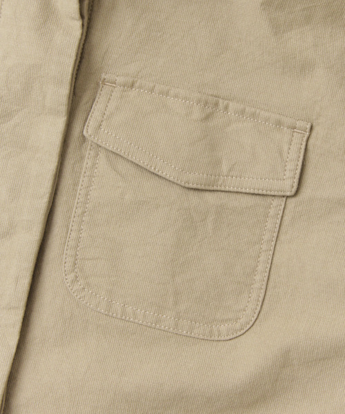 URBAN RESEARCH Sonny Label（アーバンリサーチサニーレーベル）の「Sonny Label  サファリシャツジャケット（シャツ/ブラウス・レディース・ベージュ/カーキ・FREE）」の16枚目の写真