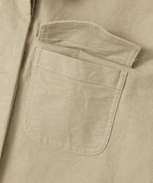 URBAN RESEARCH Sonny Label（アーバンリサーチサニーレーベル）の「Sonny Label  サファリシャツジャケット（シャツ/ブラウス・レディース・ベージュ/カーキ・FREE）」の17枚目の写真