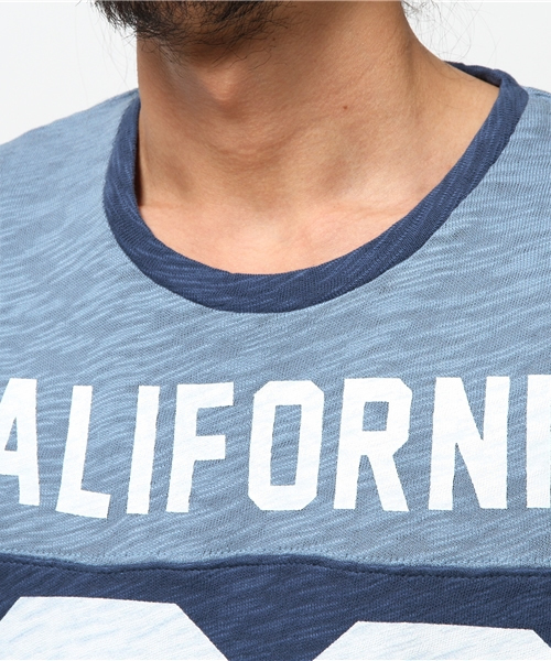 RODEO CROWNS WIDE BOWL(ロデオクラウンズワイドボウル)の「CA 86 フットボール Tシャツ(Tシャツ/カットソー・メンズ・ブルー/ダークブルー・X-LARGE/MEDIUM/LARGE)」の5枚目の写真