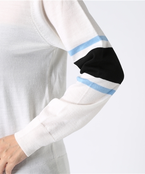 plumpynuts プランピーナッツ 袖レザーメルトンコート Jackal 140sソフトメルトン Pコート / J.PRESS LADIES L