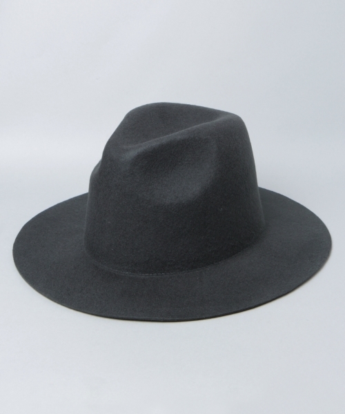 HARE（ハレ）の「フェルトHAT(HARE)（ハット・メンズ・グレー/ブラック/グレー系その他・FREE）」の3枚目の写真