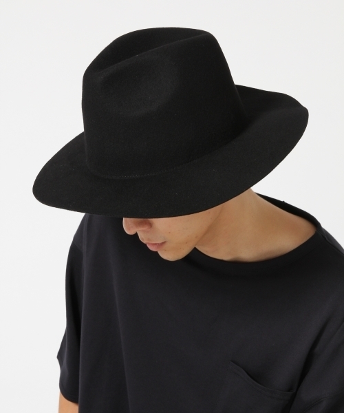 HARE（ハレ）の「フェルトHAT(HARE)（ハット・メンズ・グレー/ブラック/グレー系その他・FREE）」の9枚目の写真