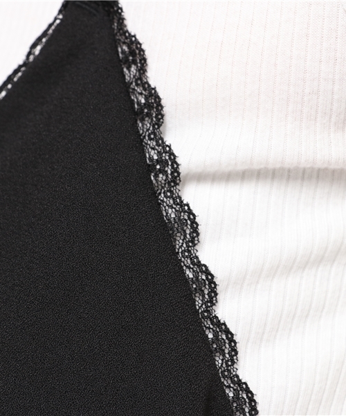 E hyphen world gallery（イーハイフンワールドギャラリー）の「ジョーゼットオールインワン（つなぎ/オールインワン・レディース・ブラック/チャコールグレー/ネイビー・FREE）」の10枚目の写真