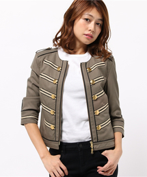 GUILD PRIME | 【GUILD PRIME】WOMENS ナポレオンミリタリージャケット(ミリタリージャケット)