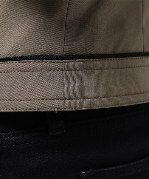 GUILD PRIME（ギルドプライム）の「【GUILD PRIME】WOMENS ナポレオンミリタリージャケット（ミリタリージャケット・レディース・カーキ・36/34）」の6枚目の写真