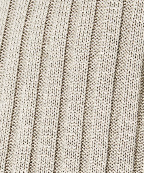 STUDIOUS（ステュディオス）の「ミックスウールワイドリブロングニット（ニット/セーター・メンズ・オフホワイト/ネイビー/ベージュ・1/3/2）」の16枚目の写真