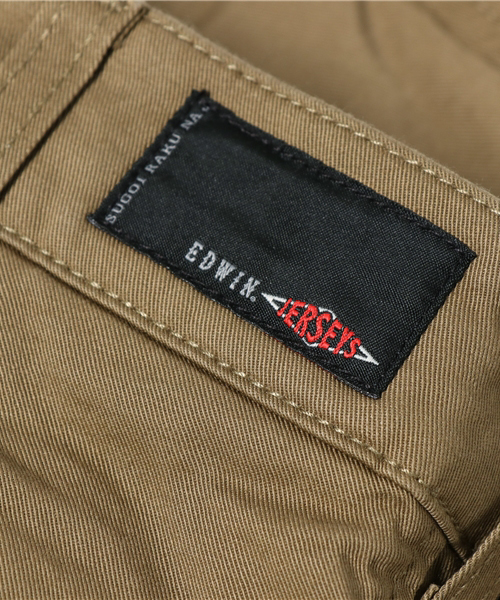 EDWIN（エドウィン）の「【EDWIN】JERSEYSチノパン　ベージュ（チノパンツ・メンズ・ベージュ・X-LARGE/SMALL/MEDIUM/LARGE）」の3枚目の写真
