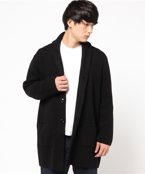 SHIPS JET BLUE（シップスジェットブルー）の「SHIPS JET BLUE: コーディガン（その他アウター・メンズ・ブラウン/ブラック・MEDIUM/LARGE）」の5枚目の写真