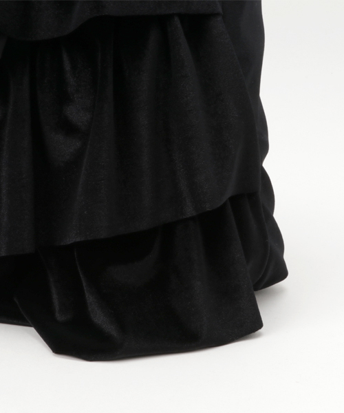 MERLOT（メルロー）の「ベロアティーアドバッグ2189（ショルダーバッグ・レディース・ブラック/ピンク/ベージュ/ブルー/ブラウン/イエロー・FREE）」の10枚目の写真