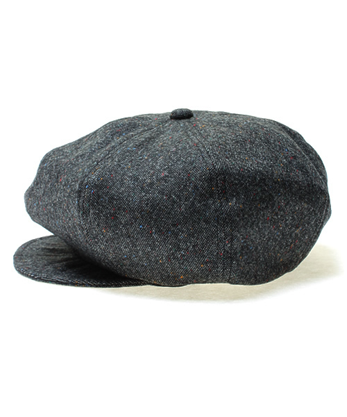 BEAMS PLUS（ビームスプラス）の「BEAMS PLUS / ネップツイードキャスケット（キャスケット・メンズ・チャコールグレー・ONE SIZE）」の8枚目の写真