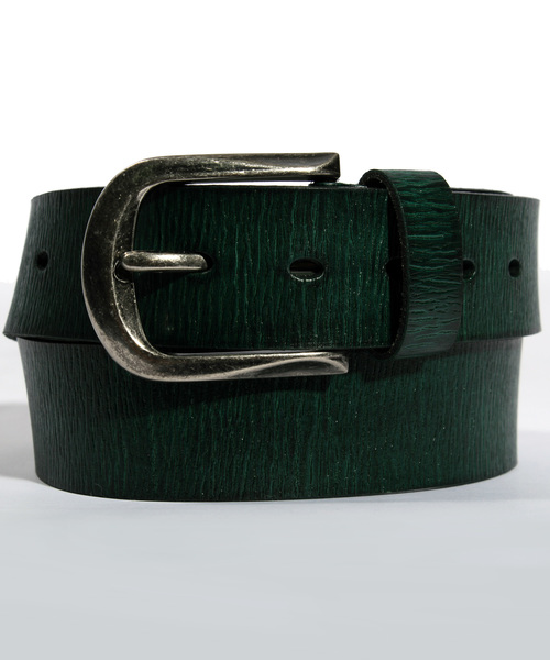 ８(eight)（エイト）の「カラーレザーバックルベルト 本革（ベルト・メンズ・キャメル/グリーン/ネイビー/ブラック/ワイン/ブラウン・FREE）」の4枚目の写真