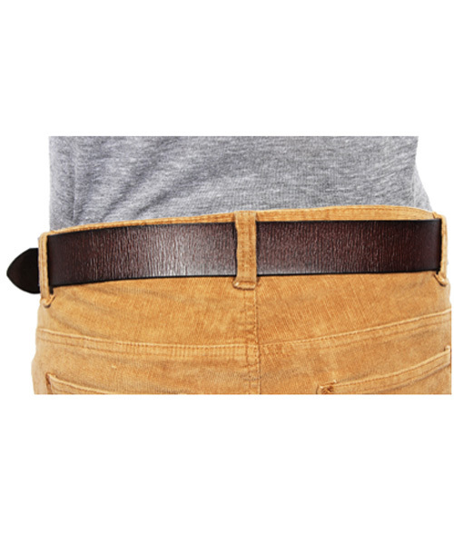 ８(eight)（エイト）の「カラーレザーバックルベルト 本革（ベルト・メンズ・キャメル/グリーン/ネイビー/ブラック/ワイン/ブラウン・FREE）」の7枚目の写真