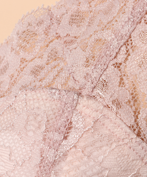 mysty woman（ミスティウーマン）の「ストレッチレースカップインビスチェ（その他トップス・レディース・グレイッシュブルー/ピンク/アイボリー/ブラック・FREE）」の9枚目の写真