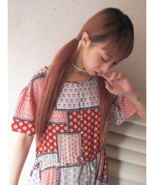 merry jenny（メリージェニー）の「パッチワークパターンマキシワンピース（ワンピース・レディース・オレンジ/ブルー/グリーン・FREE）」の16枚目の写真