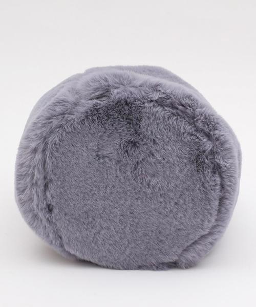 ODETTE E ODILE(オデットエオディール)の「O フェイクファー キンチャクバッグ(ハンドバッグ・レディース・ライトグレー/ダークブラウン/ベージュ/ピンク/ワイン/グレー・FREE)」の9枚目の写真