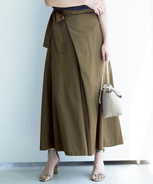 IEDIT | ＩＥＤＩＴ　ロングスカート感覚ではけるらくちんタイ風ワイドパンツ　(その他パンツ)