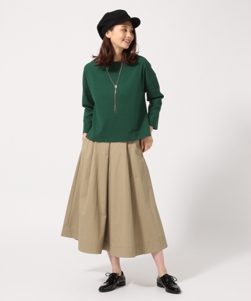 GLOBAL WORK（グローバルワーク）の「ムジワイドプルオーバー/763641（Tシャツ/カットソー・レディース・ライトパープル/グリーン/ホワイト/ベージュ系その他/ネイビー・MEDIUM/LARGE）」の10枚目の写真